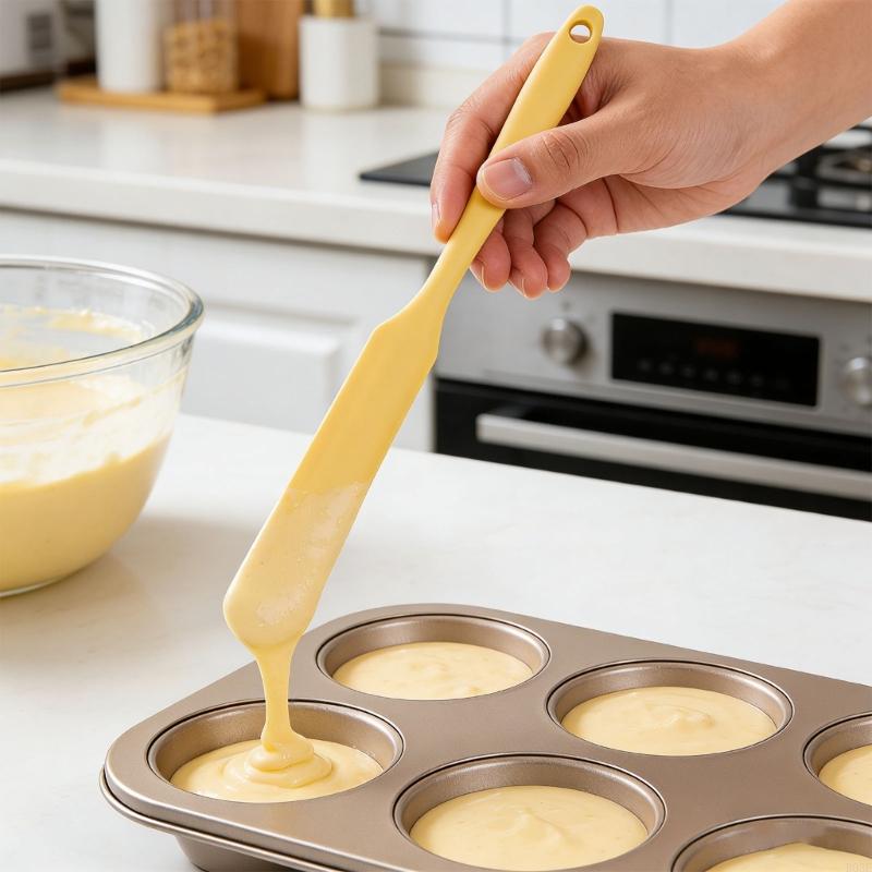 Baking Kitchen Set Up - Pack Of 3 Premium Rubber Spatulas