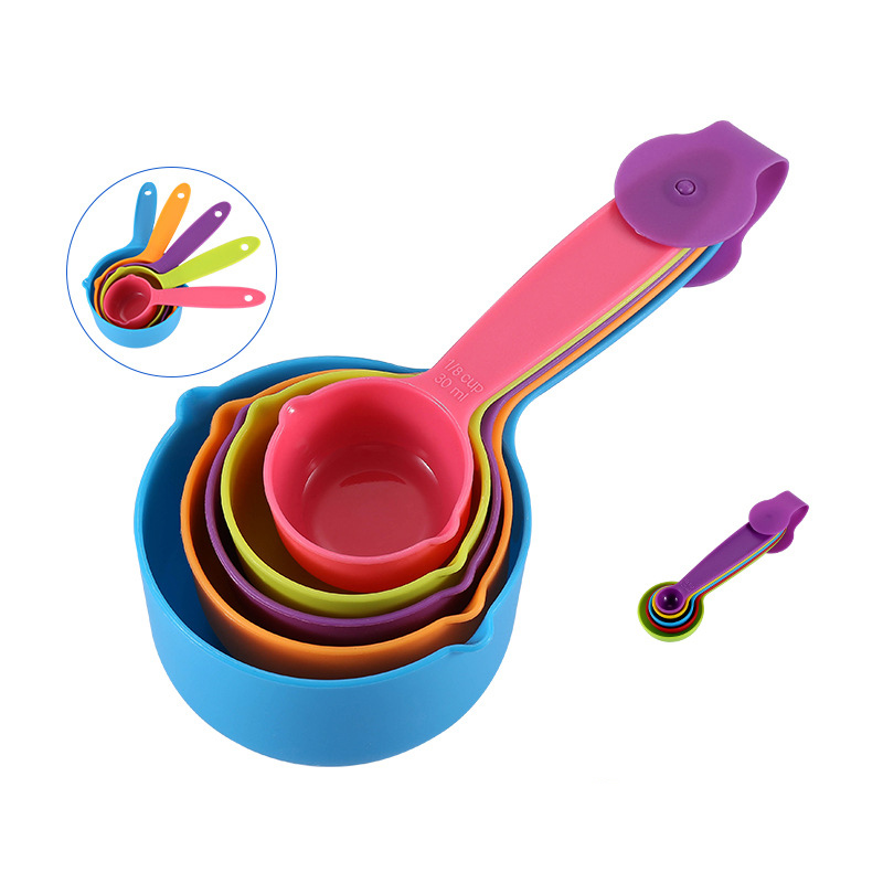 10Pcs Colorful Plastic Measuri - Kitchen Design For Baking reseña y precio