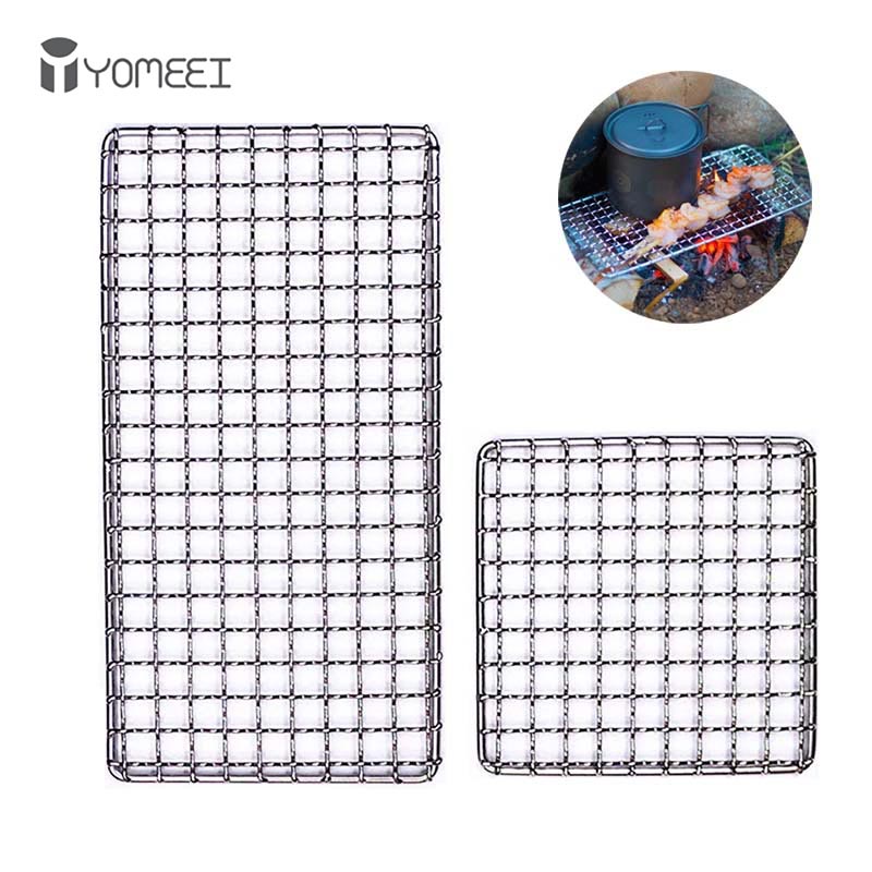 YOMEEI 2Pcs Stainless Steel BB - Super Kitchen Baking Mat reseña y precio