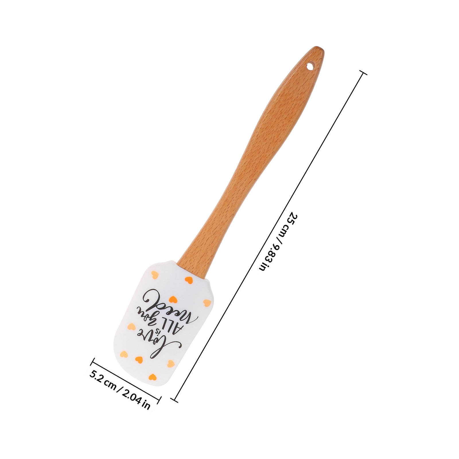 2Pcs Valentine Themed Silicone - Kitchen Baking Utensils reseña y precio