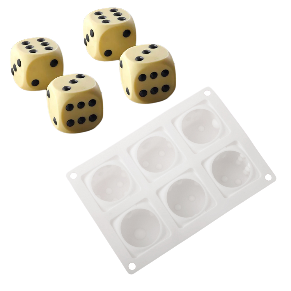 6-Cell Cube Mousse Cake Mould  - Kitchen Design For Baking reseña y precio