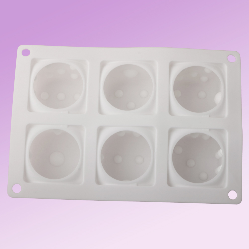 6-Cell Cube Mousse Cake Mould  - Kitchen Design For Baking reseña y precio