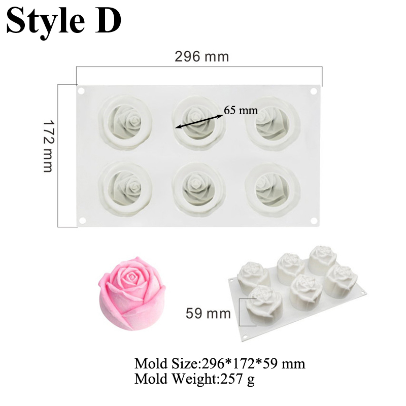 French Mousse Cake Molds Valen - Kitchen Design For Baking reseña y precio