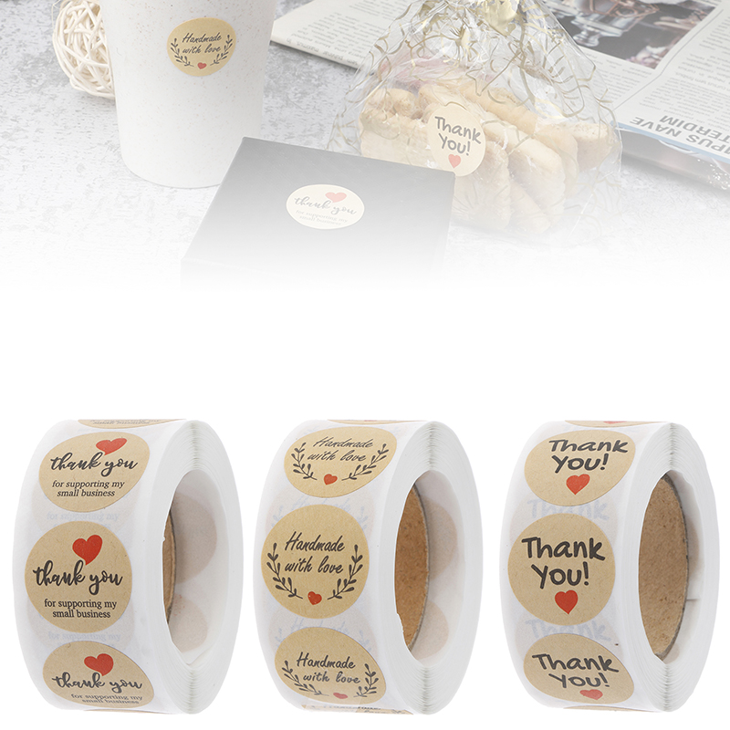 500pcs Thank You Stickers Seal - Kitchen.Baking Labels reseña y precio