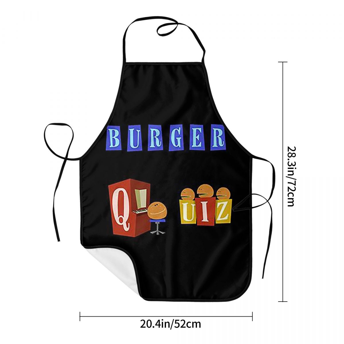 Burger Quiz New Logo Aprons Ch - Kitchen Quiz reseña y precio