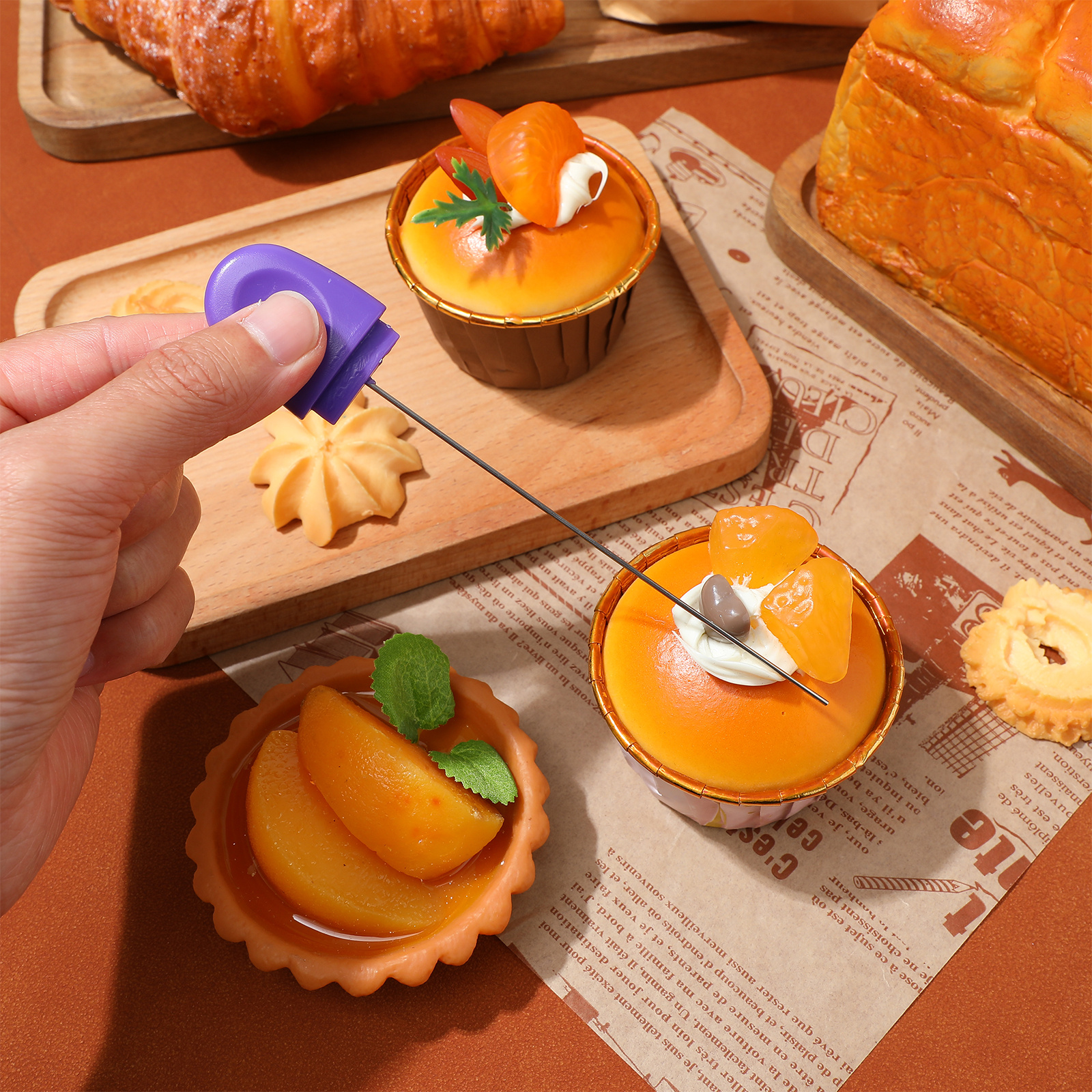 2Pcs Ergonomic Handle Cake Tes - Kitchen Quiz reseña y precio