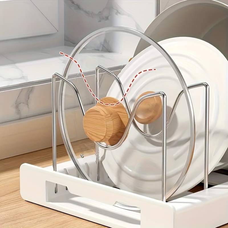 Cookware Organizer Rack, Expan - Kitchen Baking Pan Storage reseña y precio