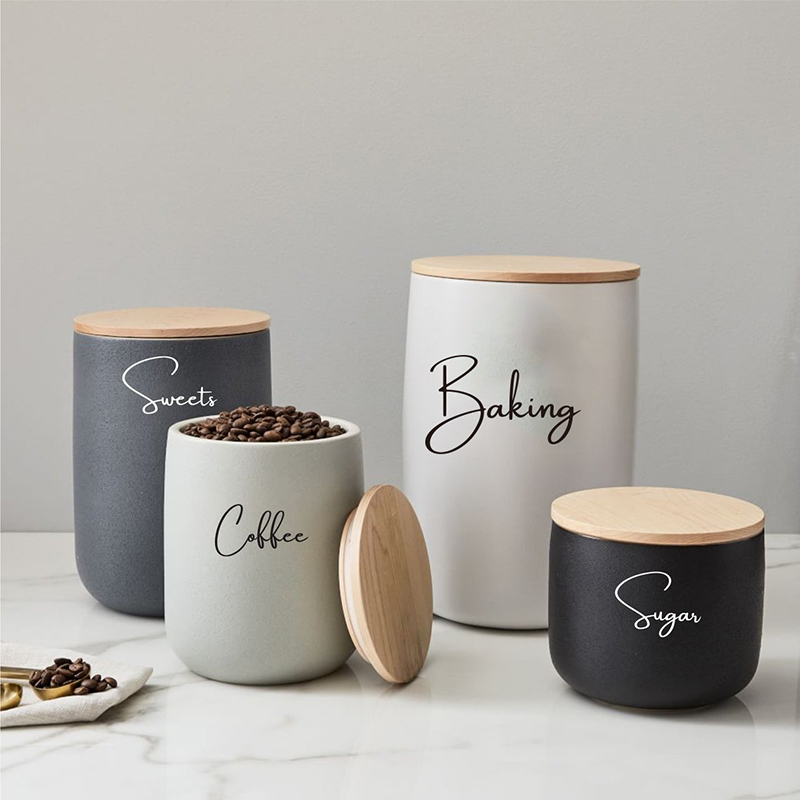 8Pcs Kitchen Organization Cani - Kitchen.Baking Labels reseña y precio