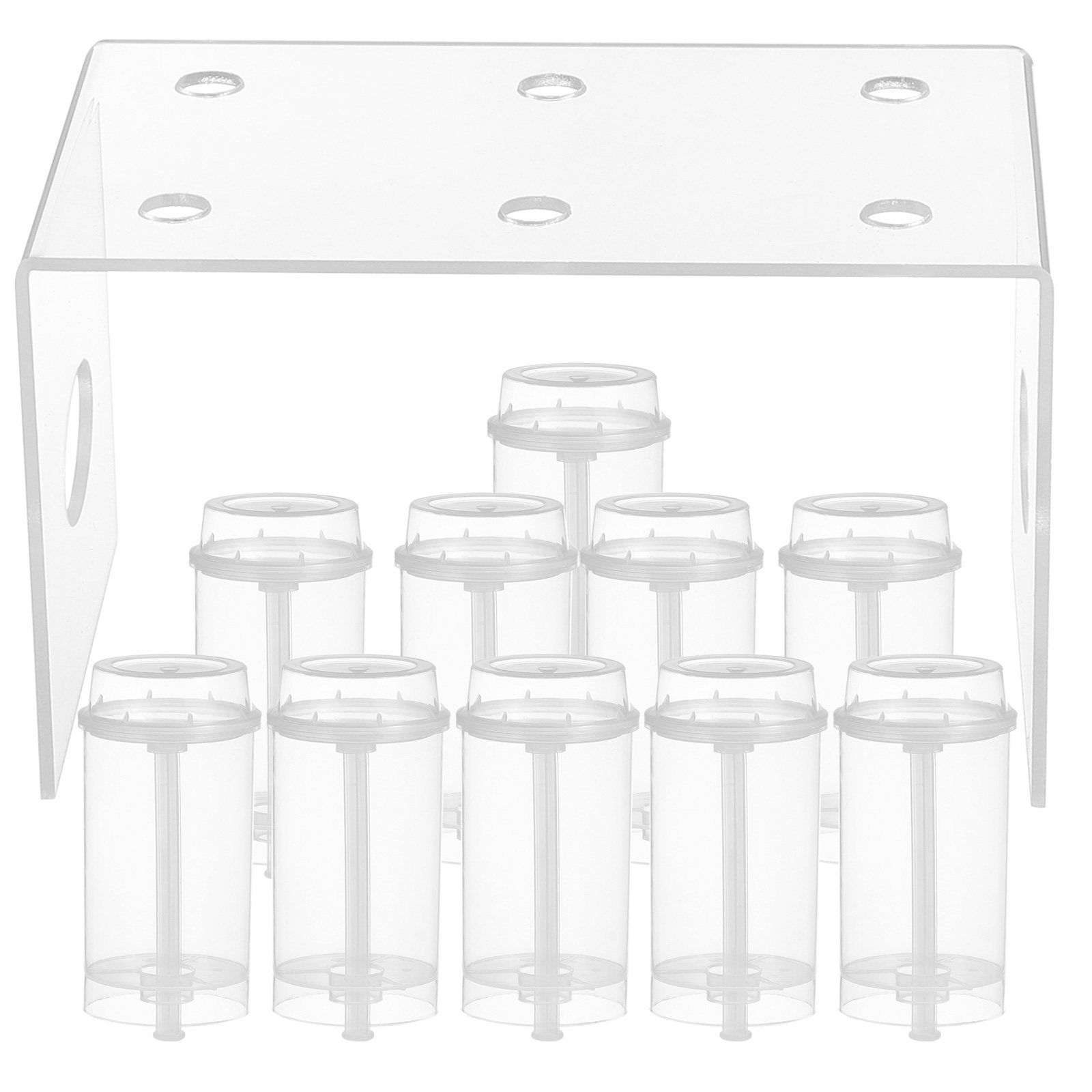 10Pcs Cake Shooter Set Plastic - Baking Kitchen Set Up reseña y precio