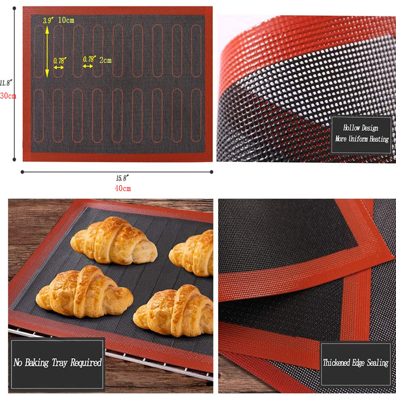 Perforated Silicone Baking Mat - Super Kitchen Baking Mat reseña y precio
