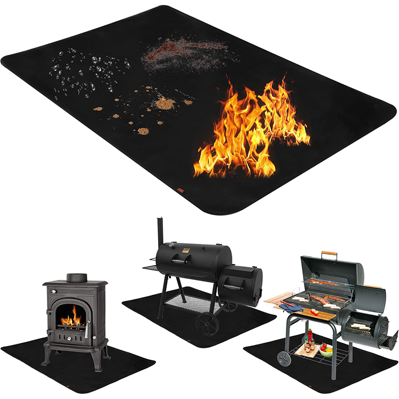 LMETJMA Under Grill Mat Heat R - Super Kitchen Baking Mat reseña y precio