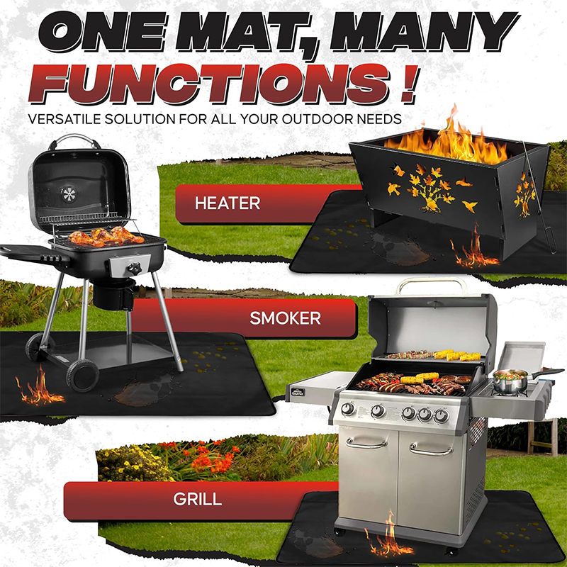 LMETJMA Under Grill Mat Heat R - Super Kitchen Baking Mat reseña y precio