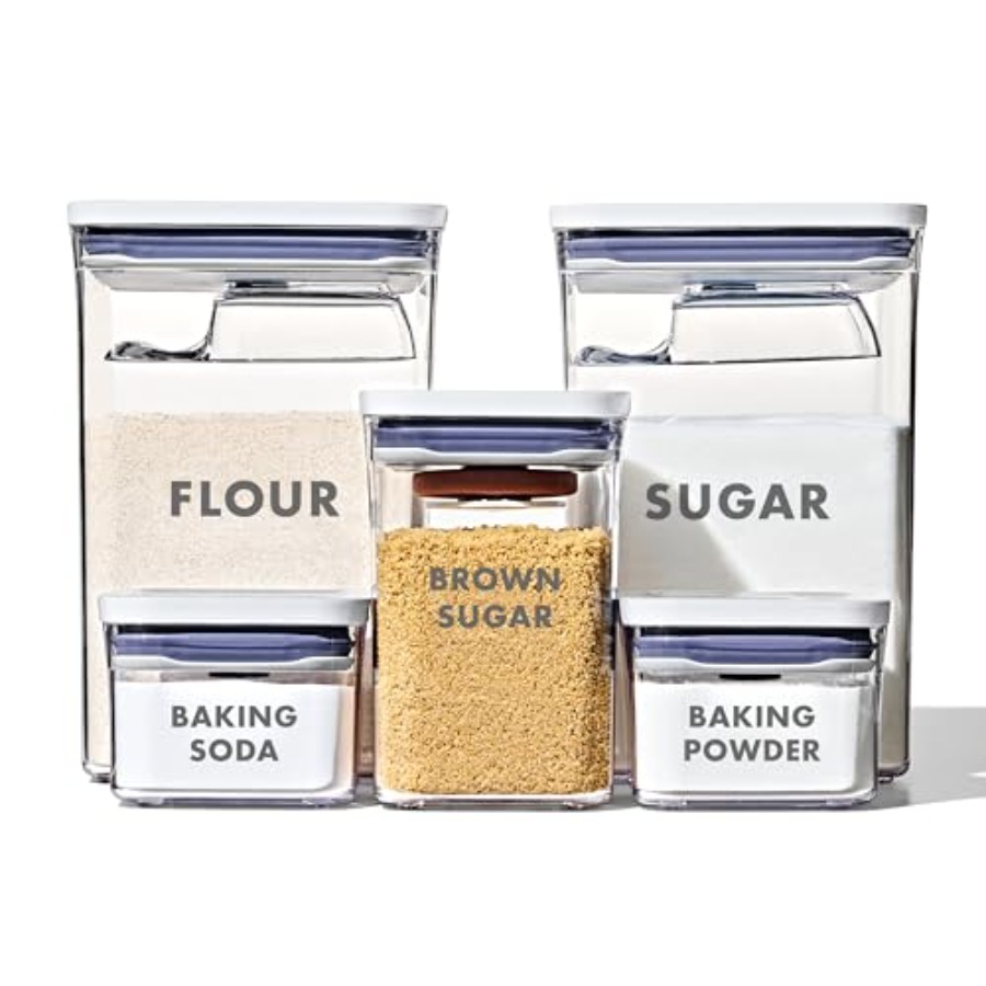8-Piece Prelabeled Baking Pop  - Kitchen.Baking Labels reseña y precio
