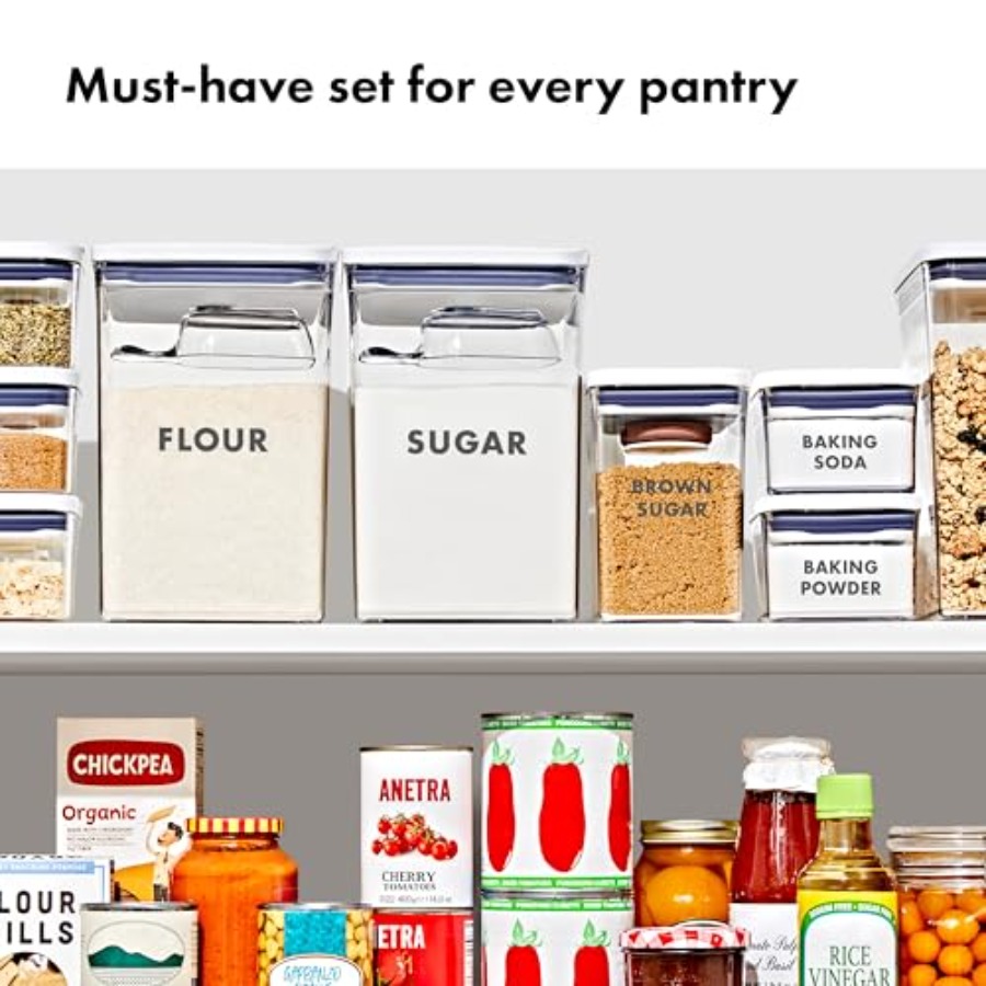 8-Piece Prelabeled Baking Pop  - Kitchen.Baking Labels reseña y precio