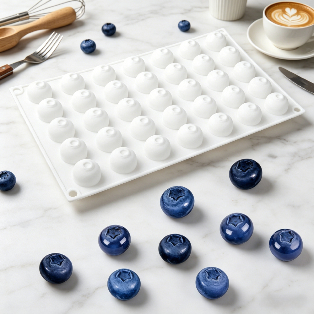 35-Cell Blueberry Design Kitch - Kitchen Design For Baking reseña y precio