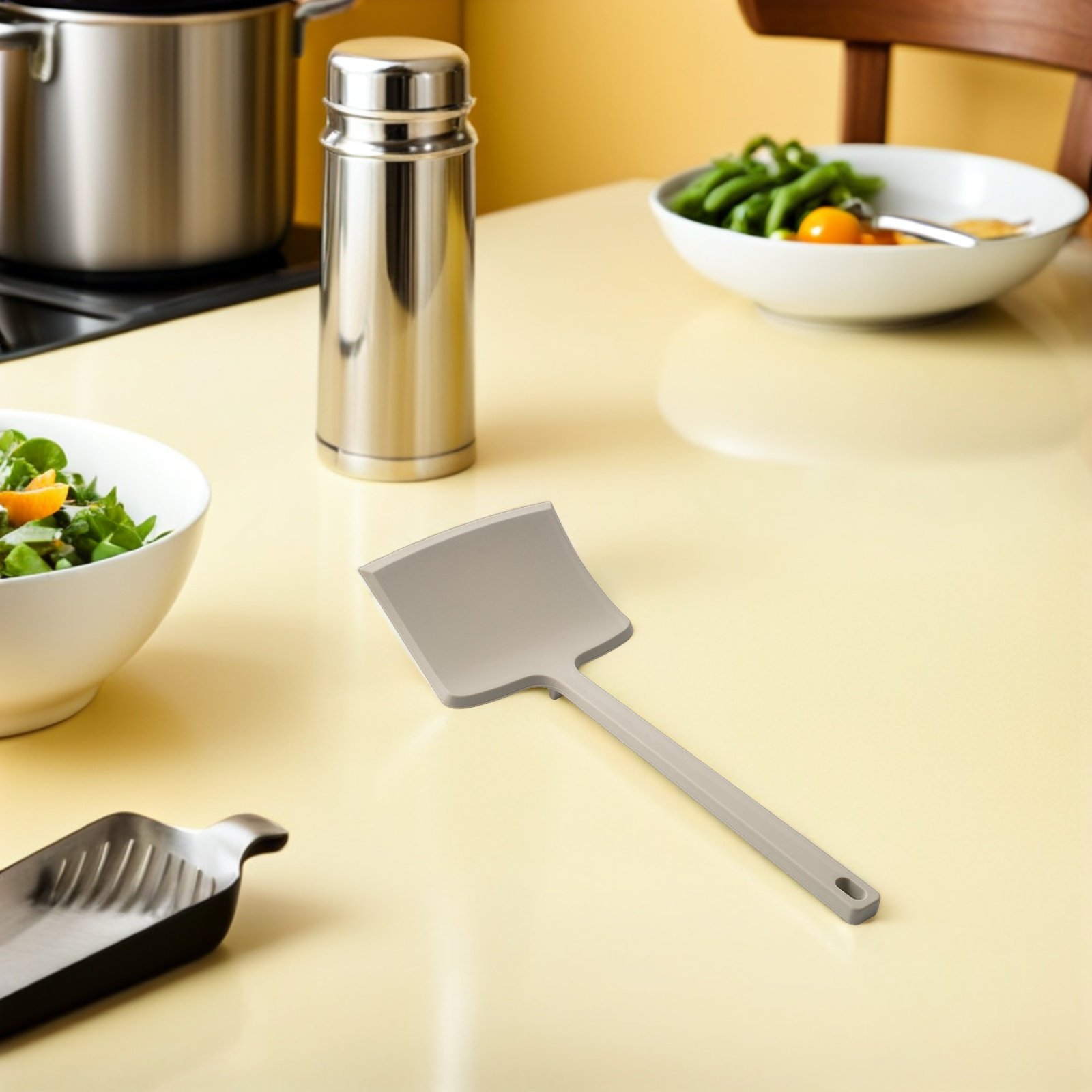 3pcs Silicone Pizza Spatula Wi - Kitchen Baking Utensils reseña y precio