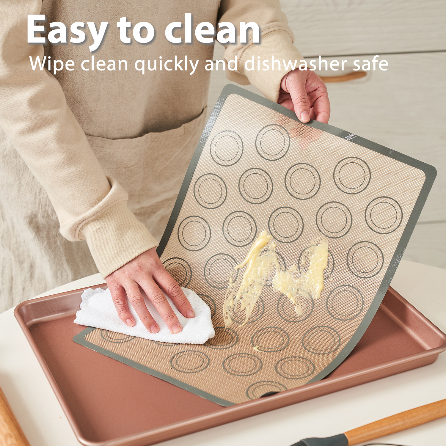 1PC Silicone Baking Mat for Ov - Super Kitchen Baking Mat reseña y precio