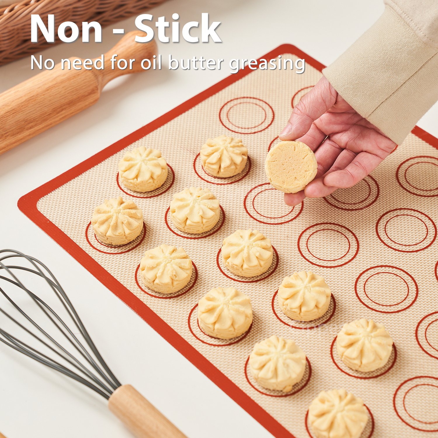1PC Silicone Baking Mat for Ov - Super Kitchen Baking Mat reseña y precio
