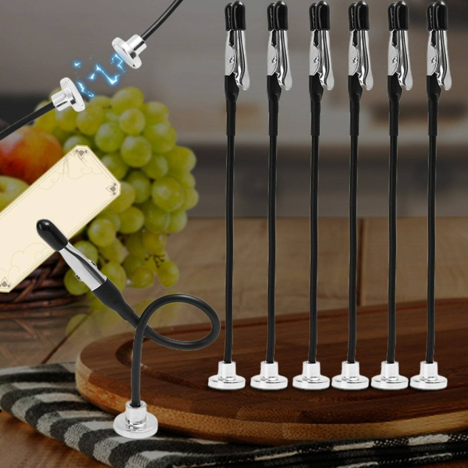 1-50PCS Magnetic Flexible Alli - Kitchen Quiz reseña y precio