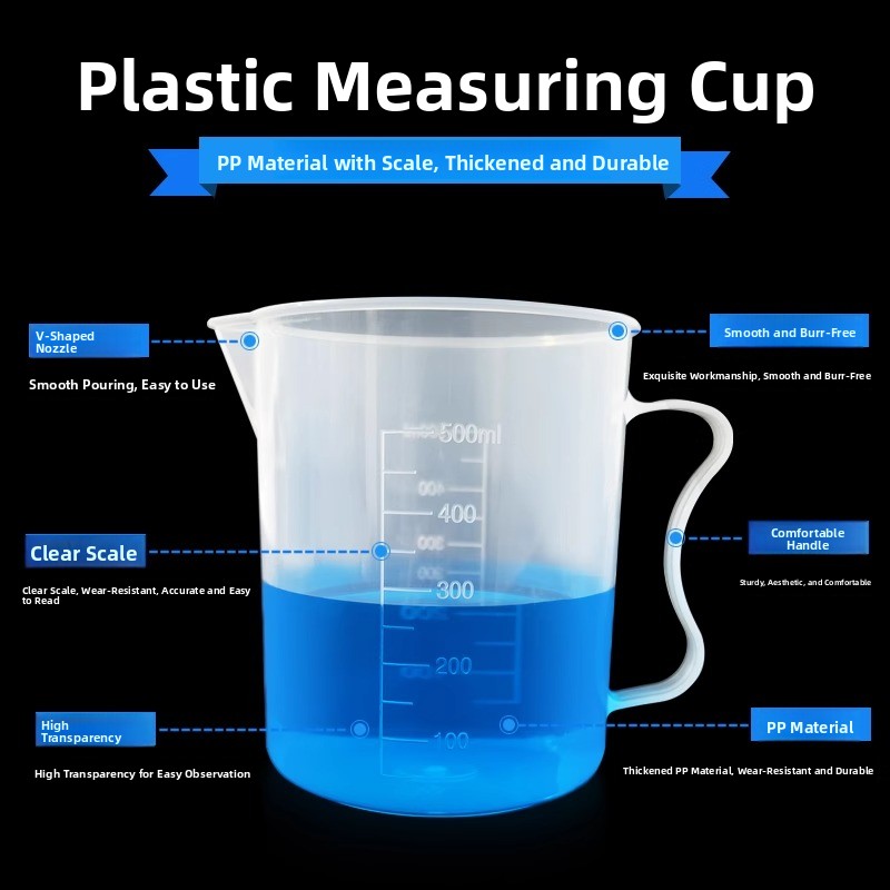 Large Capaci Plastic Measuring - Kitchen Baking Utensils reseña y precio