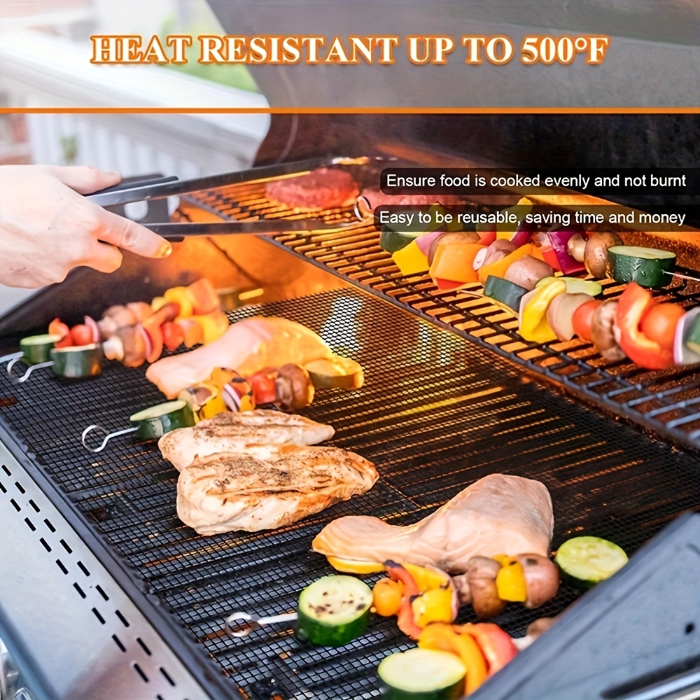 2pcs Teflon Non-Stick Grill Me - Super Kitchen Baking Mat reseña y precio