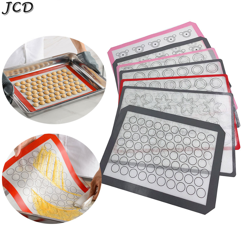 JCD Silicone Macaron Baking Ma - Super Kitchen Baking Mat reseña y precio