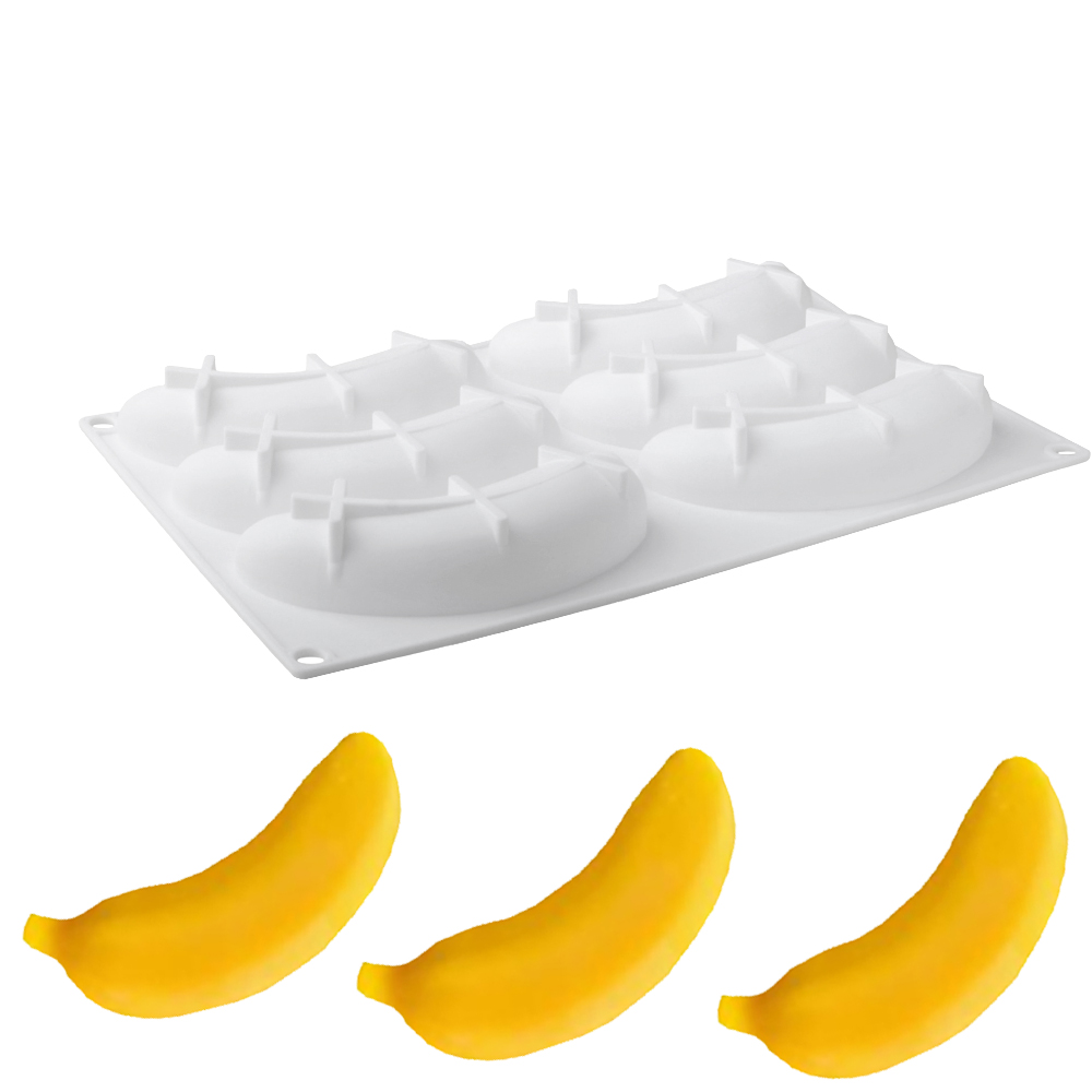 6 or 12 Cells Banana Design Si - Kitchen Design For Baking reseña y precio
