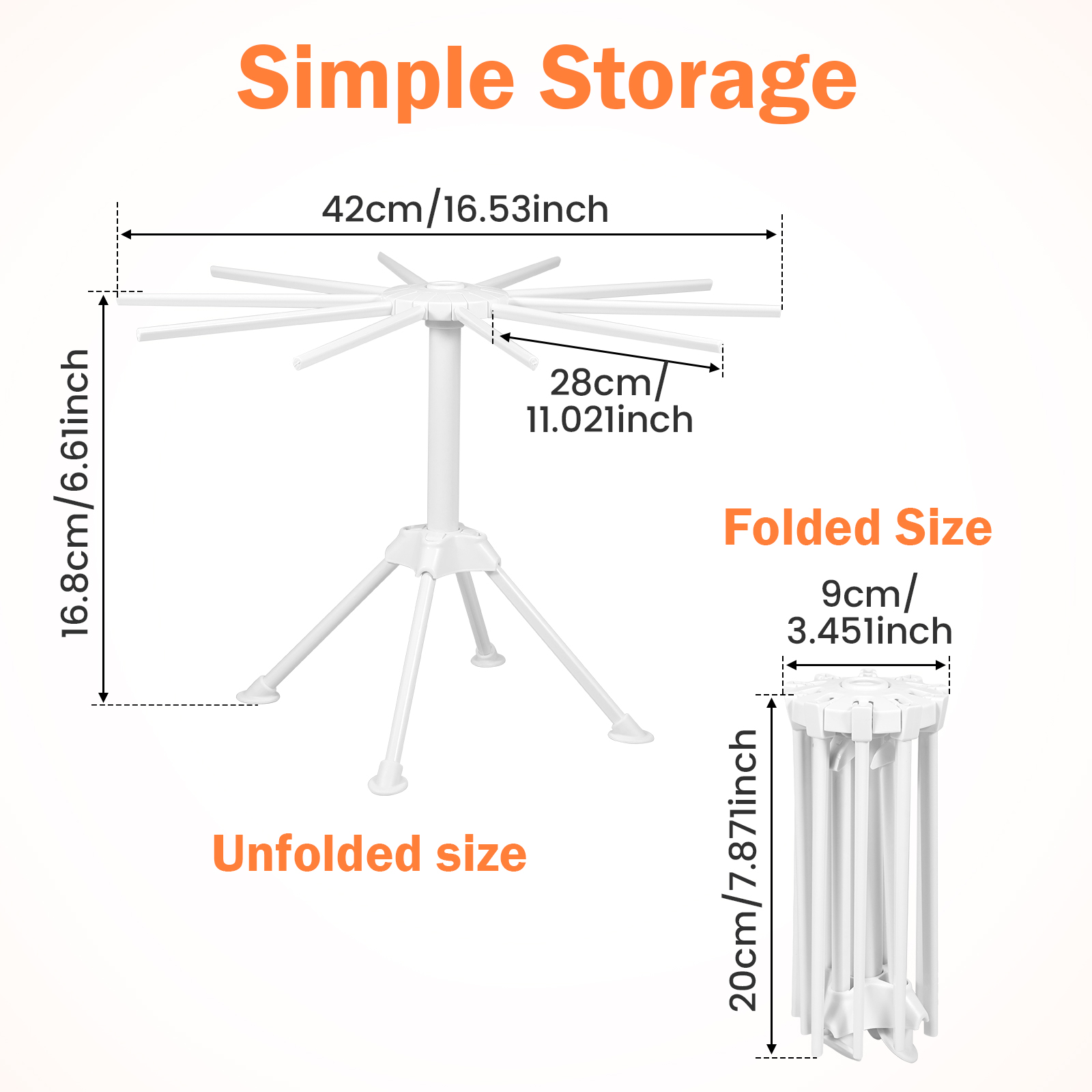 10 Rods Noodle Drying Stand Fo - Baking Kitchen Set Up reseña y precio