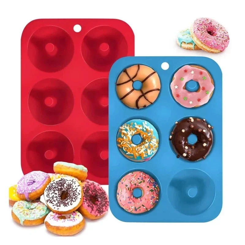 1/2pcs Silicone Muffins Donut  - Kitchen Baking Utensils reseña y precio