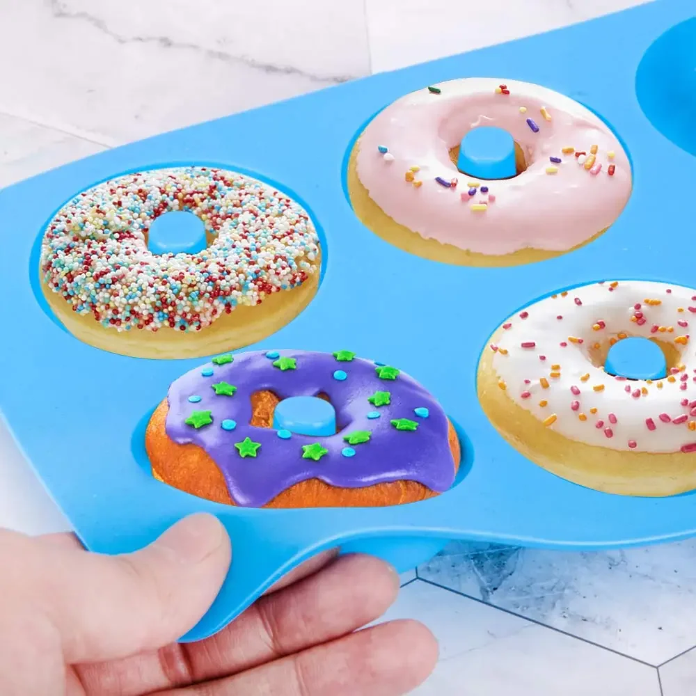 1/2pcs Silicone Muffins Donut  - Kitchen Baking Utensils reseña y precio