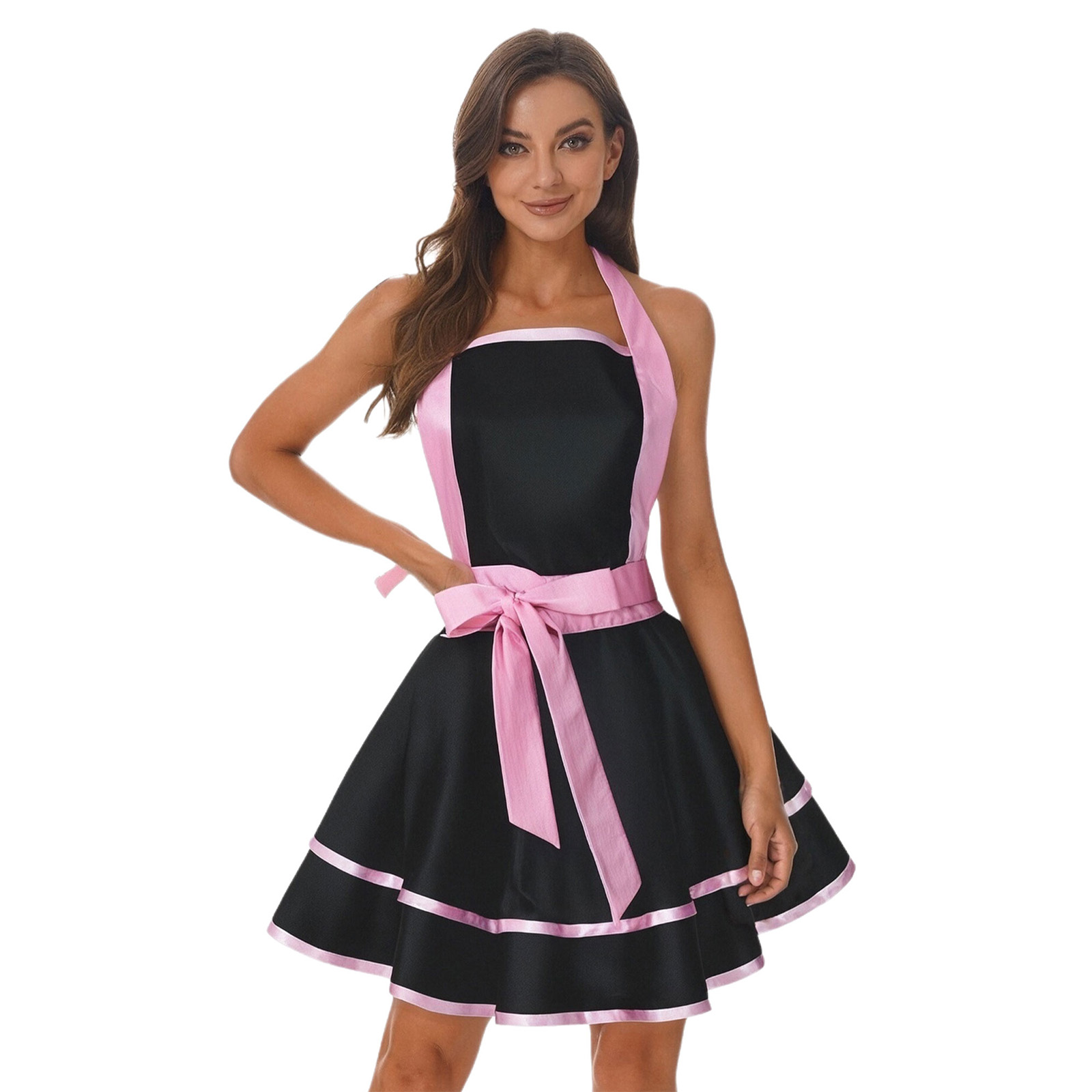 One Size Kitchen Apron Retro 5 - Baking Kitchen Set Up reseña y precio