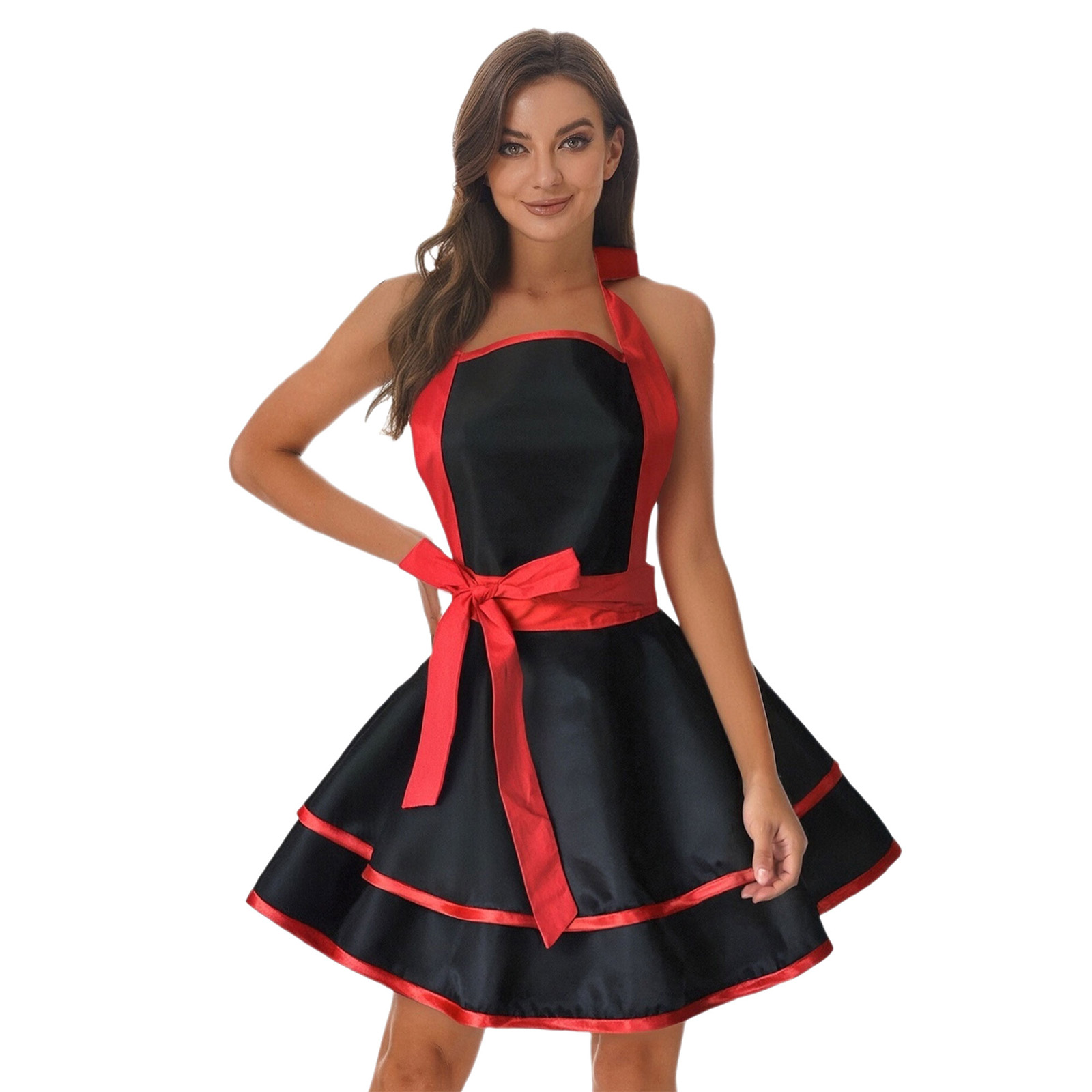One Size Kitchen Apron Retro 5 - Baking Kitchen Set Up reseña y precio