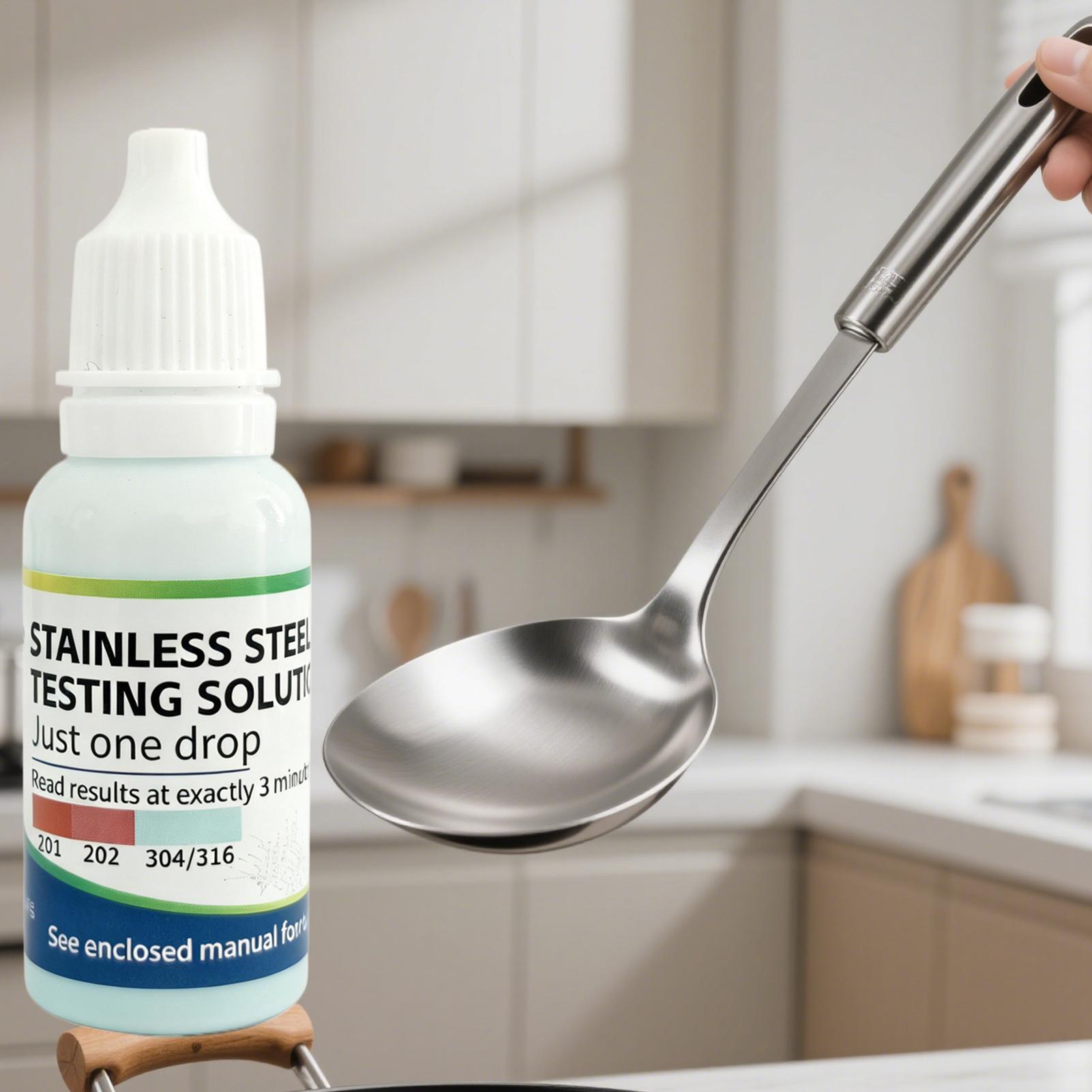 15ml Stainless Steel Test Liqu - Kitchen Quiz reseña y precio