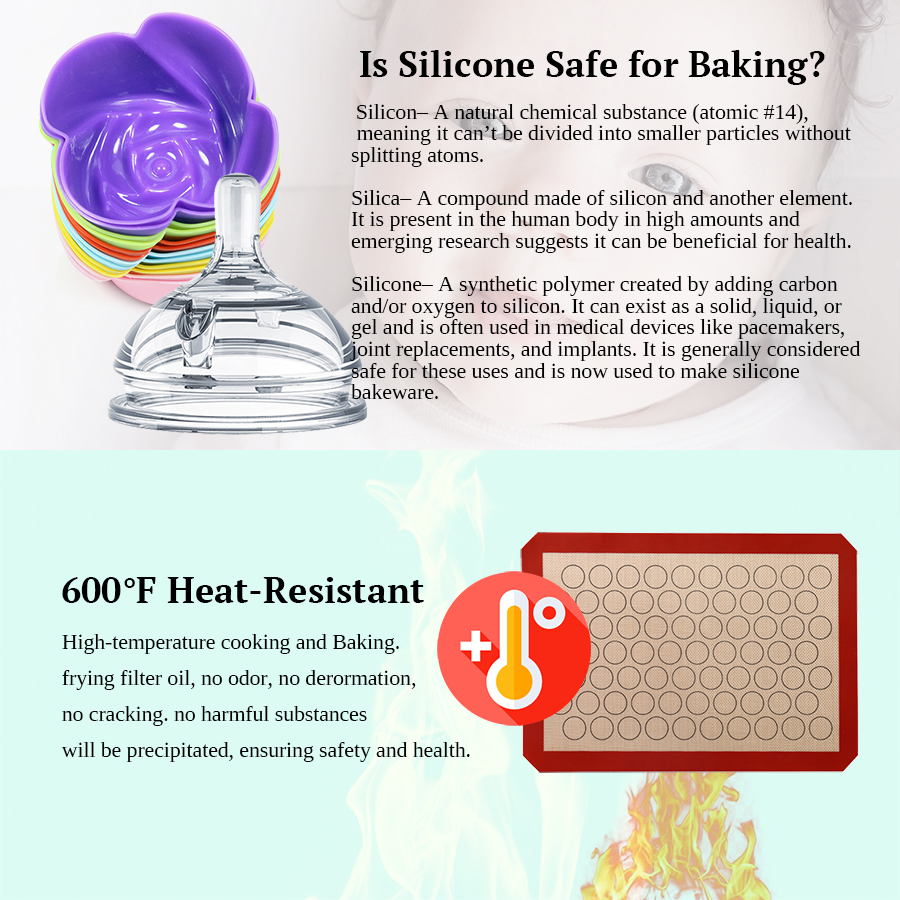 Silicone Baking Mat Pad Sheet  - Super Kitchen Baking Mat reseña y precio