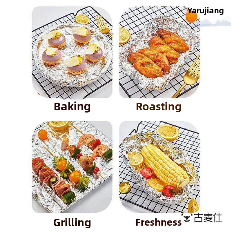 Commercial Grade Aluminum Foil - Kitchen Baking Utensils reseña y precio