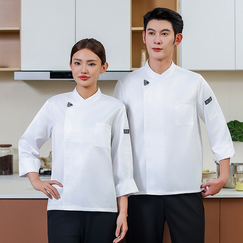 Chef's workwear with food labe - Kitchen.Baking Labels reseña y precio