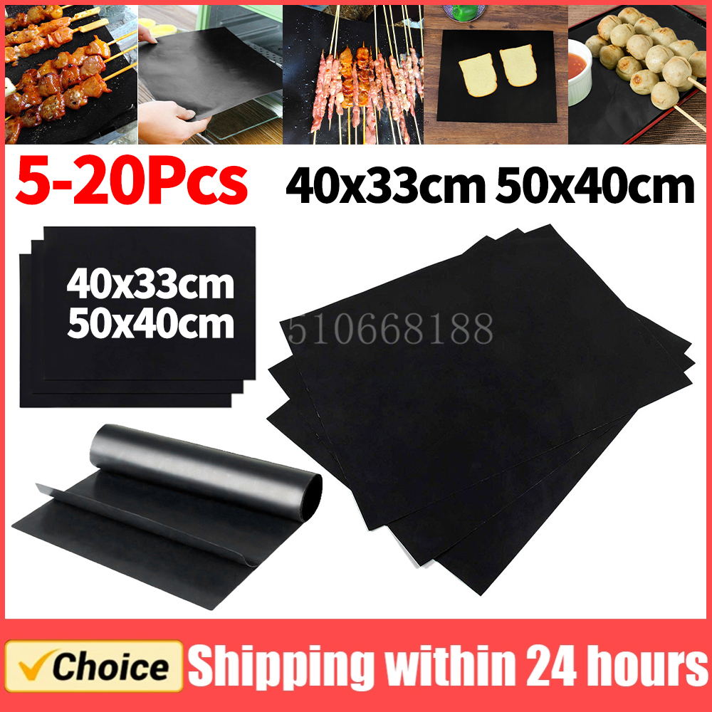 5-20Pcs Oven Liners Grill Mat  - Super Kitchen Baking Mat reseña y precio
