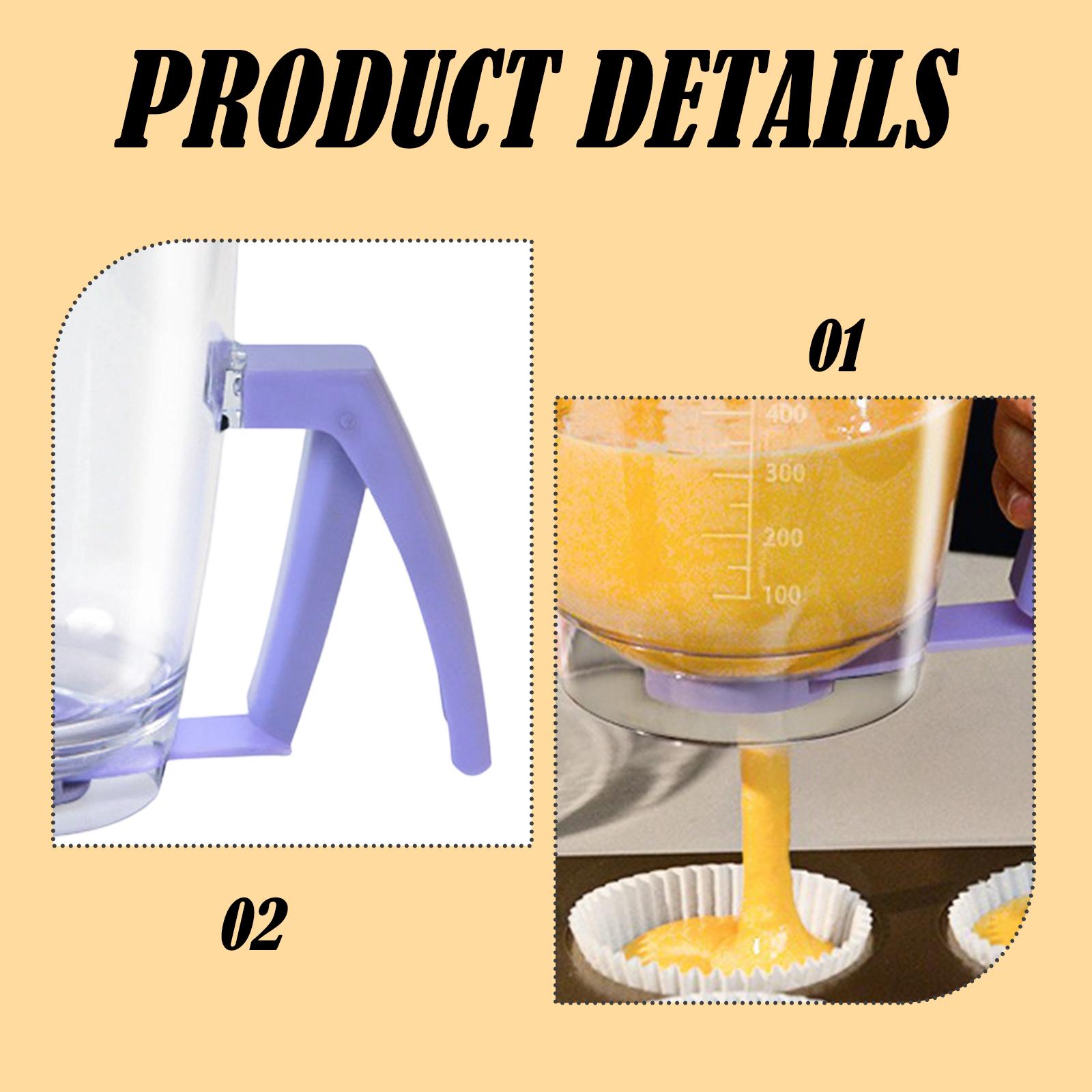 Pancake Batter Dispenser Easy  - Kitchen.Baking Labels reseña y precio