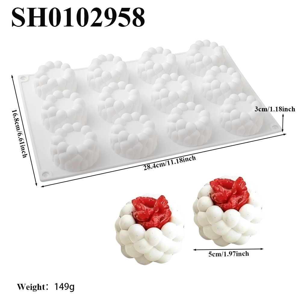 12-Cell Bubble Cylinder Design - Kitchen Design For Baking reseña y precio