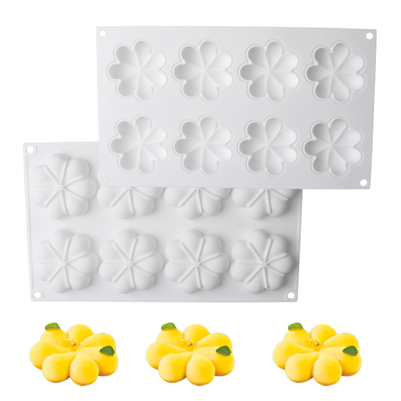1 or 8 Cells Flower Petal Desi - Kitchen Design For Baking reseña y precio