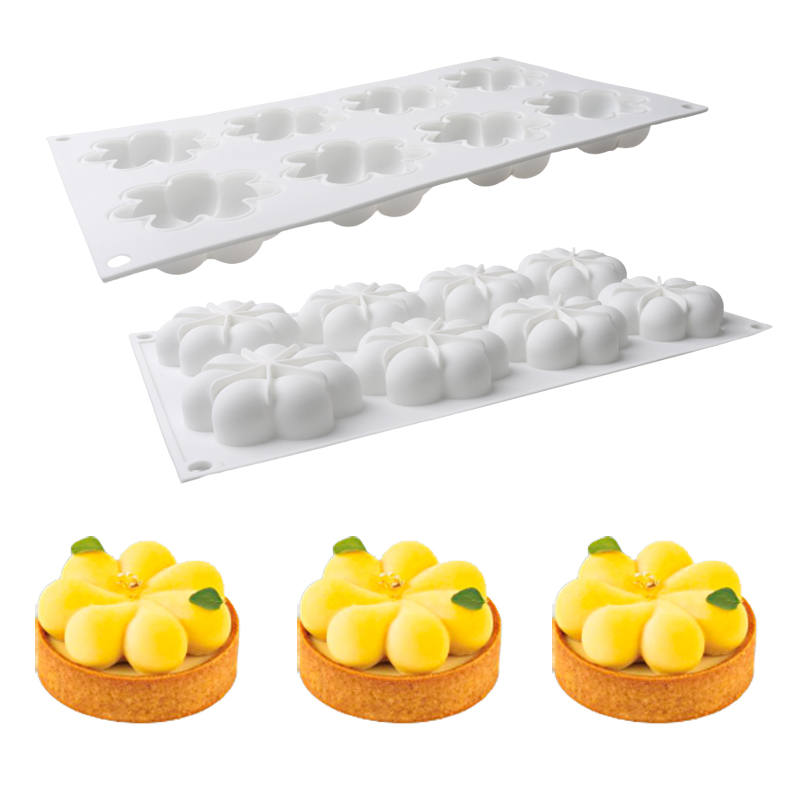 1 or 8 Cells Flower Petal Desi - Kitchen Design For Baking reseña y precio