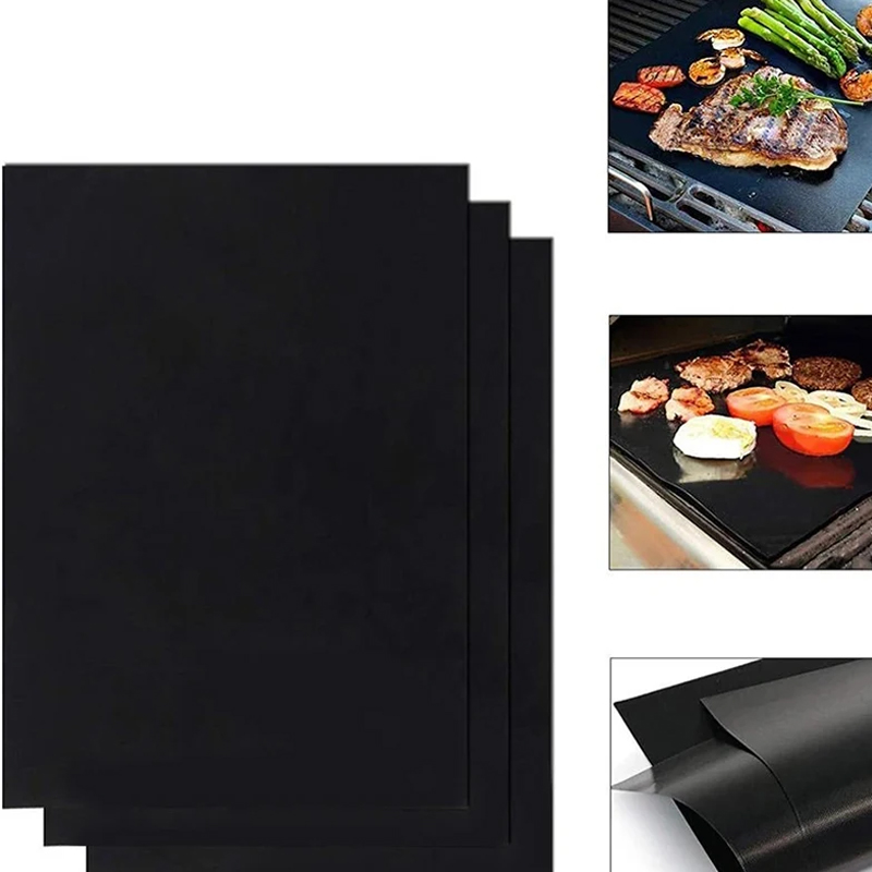 1Pc BBQ Grill Mat Barbecue Out - Super Kitchen Baking Mat reseña y precio