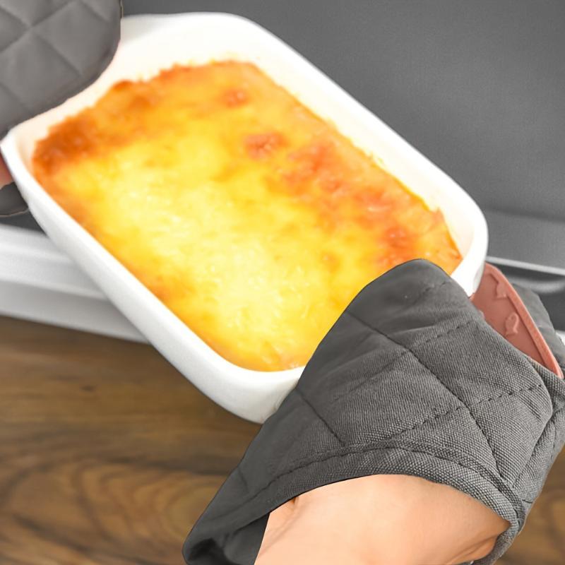 Anti-Scald Silicone Oven Glove - Kitchen Design For Baking reseña y precio
