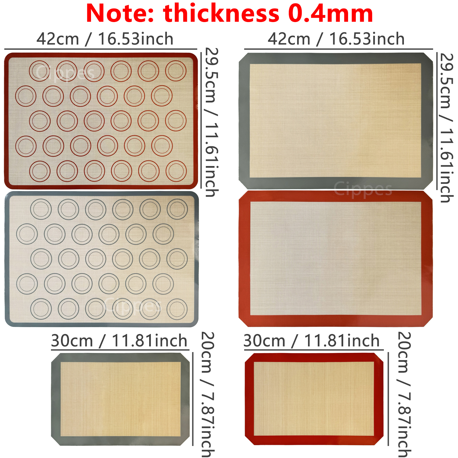 1PC Silicone Baking Mat for Ov - Super Kitchen Baking Mat reseña y precio