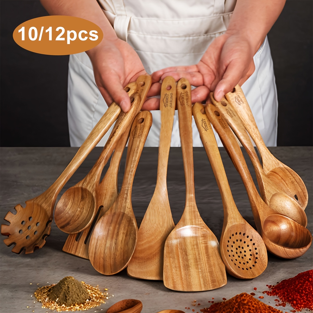 us10/12pcs Non-Stick Cookware  - Baking Kitchen Set Up reseña y precio