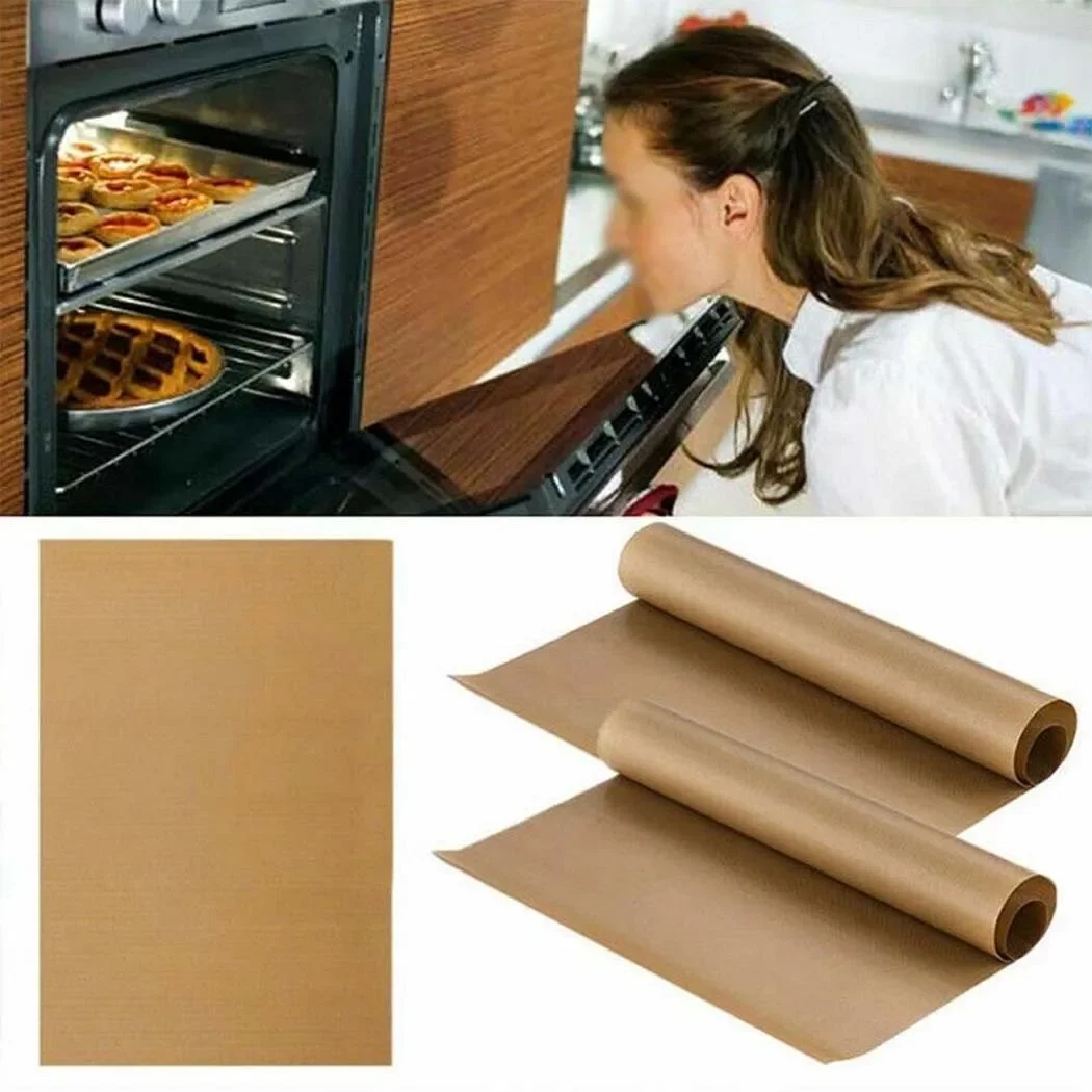 4pcs Non-stick BBQ Grill Mat 6 - Super Kitchen Baking Mat reseña y precio