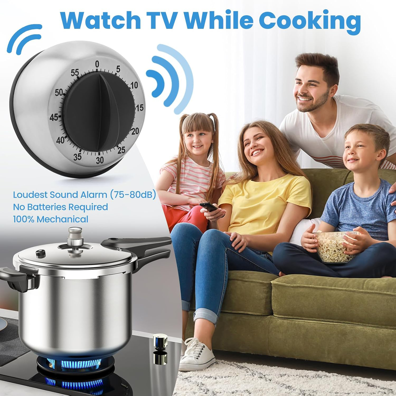 Stainless Steel Kitchen Timer  - Baking Kitchen Set Up reseña y precio