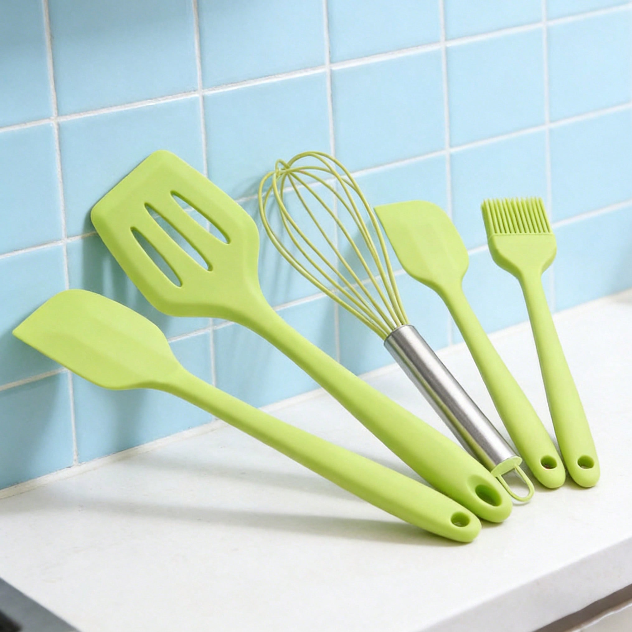 Silicone Cooking Utensils Set, - Kitchen Baking Utensils reseña y precio
