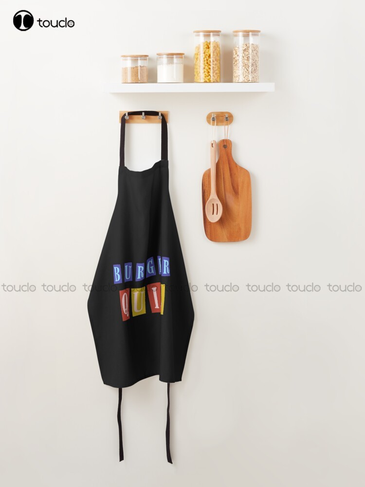 Burger Quiz Apron Waiter Apron - Kitchen Quiz reseña y precio