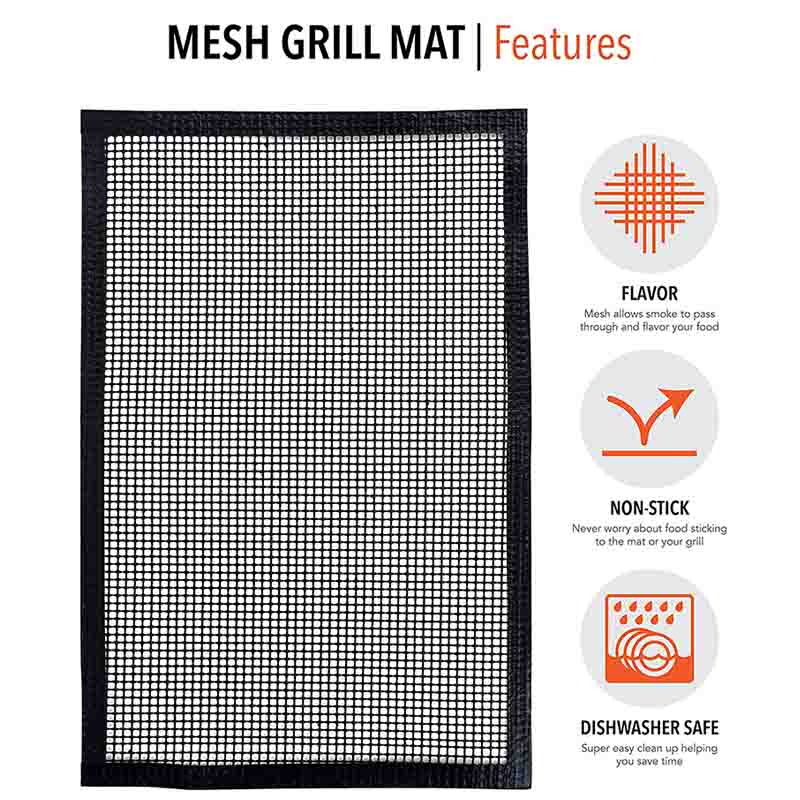 YOMEEI BBQ Grill Cover Mat Pad - Super Kitchen Baking Mat reseña y precio